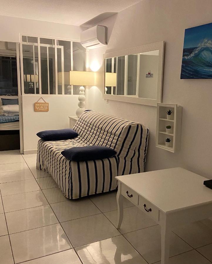 T2 Vue Mer Canet Plage - Le Petit Paradis Exteriör bild