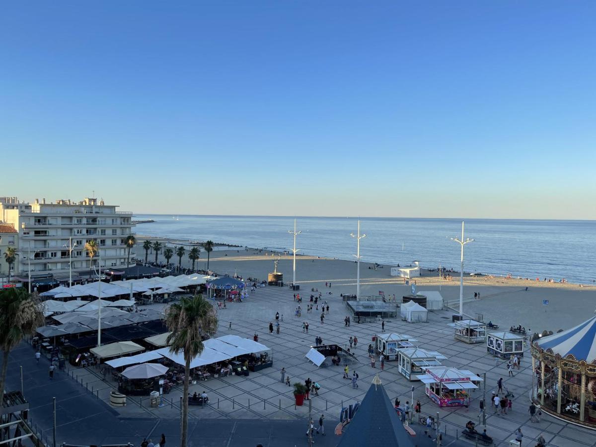 T2 Vue Mer Canet Plage - Le Petit Paradis Exteriör bild