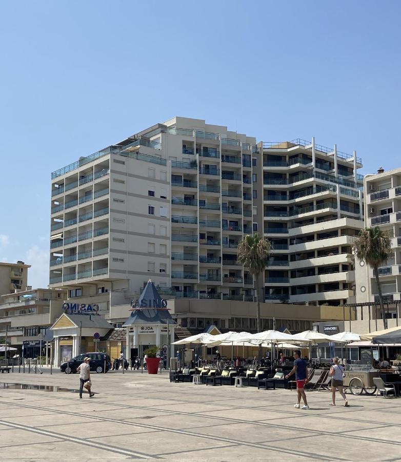 T2 Vue Mer Canet Plage - Le Petit Paradis Exteriör bild